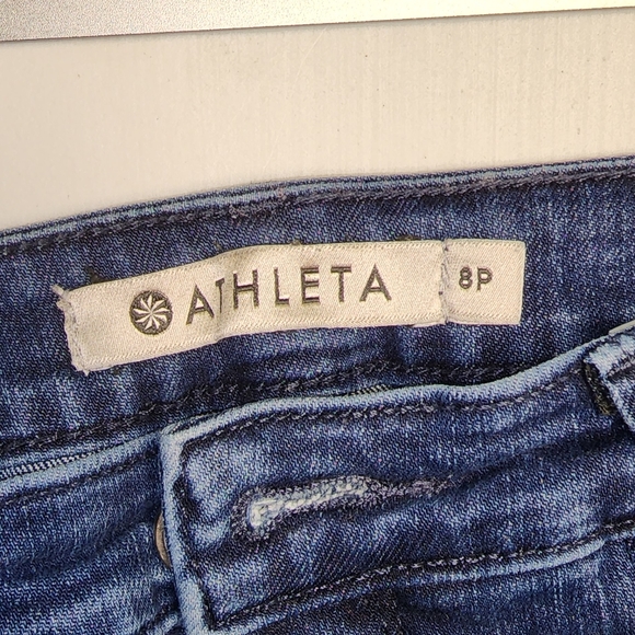 Athleta Sculptek Super Skinny Petite Jeans, Indigo - Picture 4 of 7